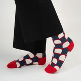 Immaculate Vegan - Peper Harow Ouse Women's Socks - Red