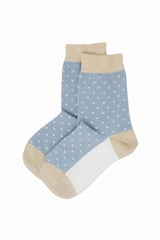 Immaculate Vegan - Peper Harow Pin Polka Women's Socks - Blue