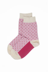 Immaculate Vegan - Peper Harow Pin Polka Women's Socks - Pink