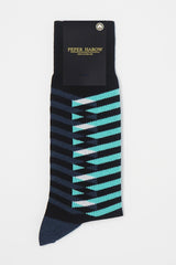 Immaculate Vegan - Peper Harow Symmetry Organic Men's Socks - Black