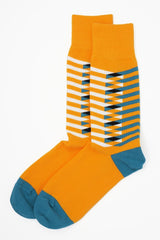 Immaculate Vegan - Peper Harow Symmetry Organic Men's Socks - Yellow