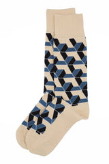 Immaculate Vegan - Peper Harow Vertex Men's Socks - Beige