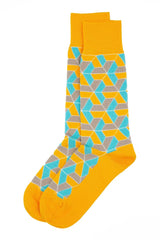 Immaculate Vegan - Peper Harow Vertex Men's Socks - Yellow