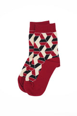 Immaculate Vegan - Peper Harow Vertex Women's Socks - Red