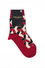 Immaculate Vegan - Peper Harow Vertex Women's Socks - Red