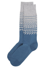 Immaculate Vegan - Peper Harow Wave Men's Socks - Blue