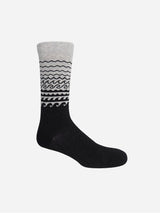 Immaculate Vegan - Peper Harow Wave Men's Organic Cotton Socks | Grey