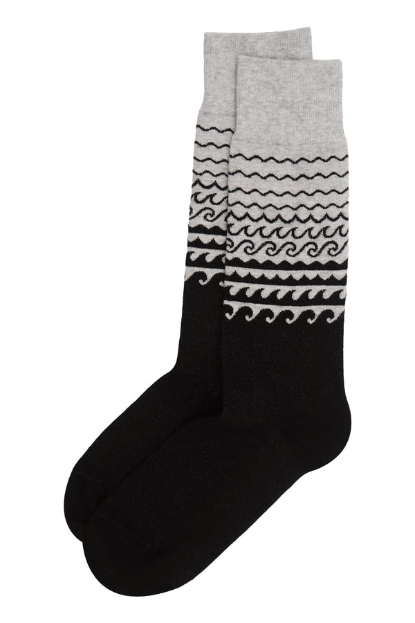 Peper Harow Wave Men's Socks - Grey