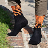 Immaculate Vegan - Peper Harow Wave Men's Socks - Orange