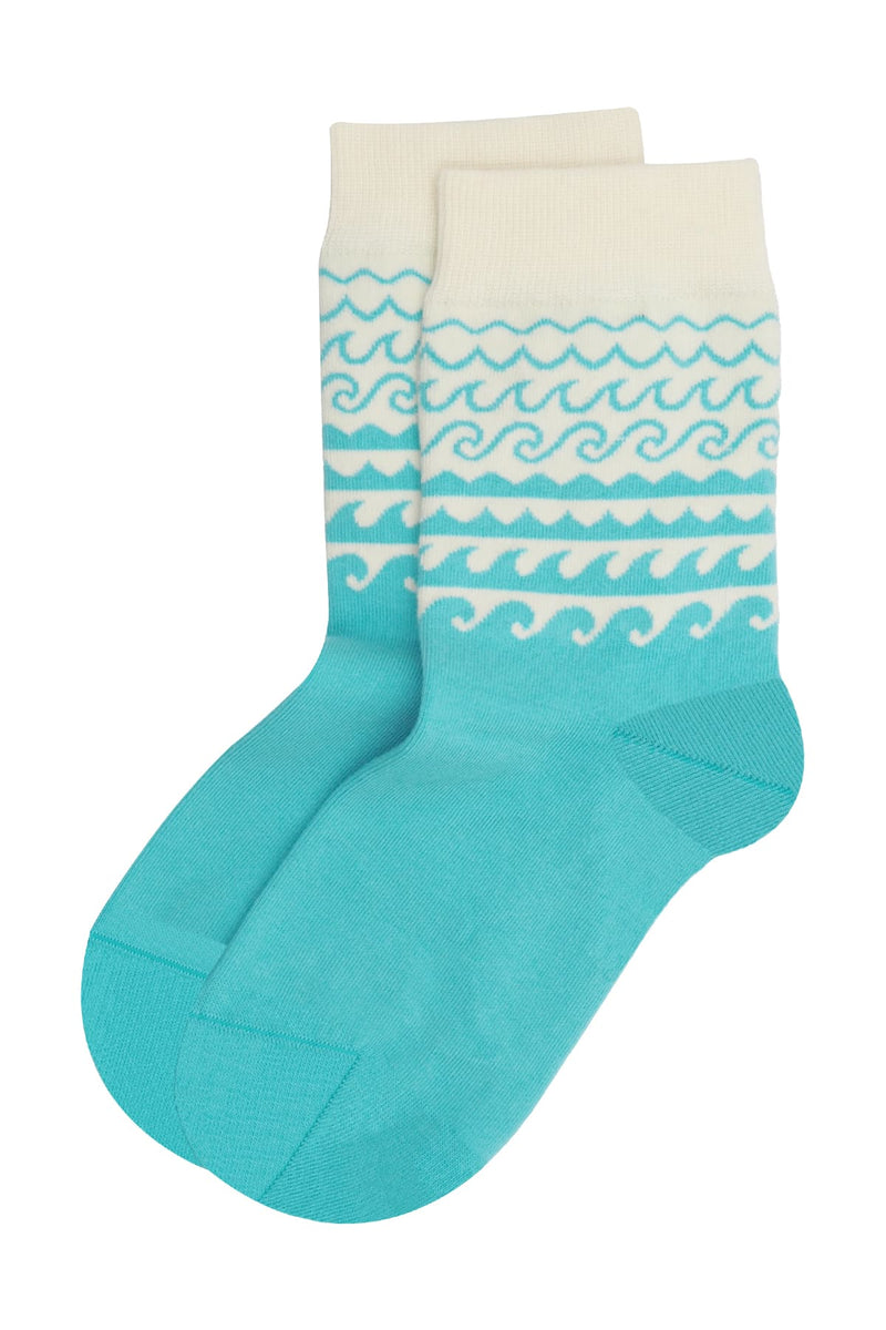 Peper Harow Wave Women's Socks - Cream