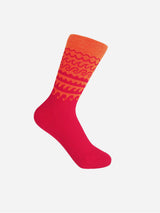 Immaculate Vegan - Peper Harow Wave Women's Organic Cotton Socks | Orange