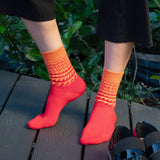 Immaculate Vegan - Peper Harow Wave Women's Socks - Orange