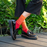 Immaculate Vegan - Peper Harow Wave Women's Socks - Orange