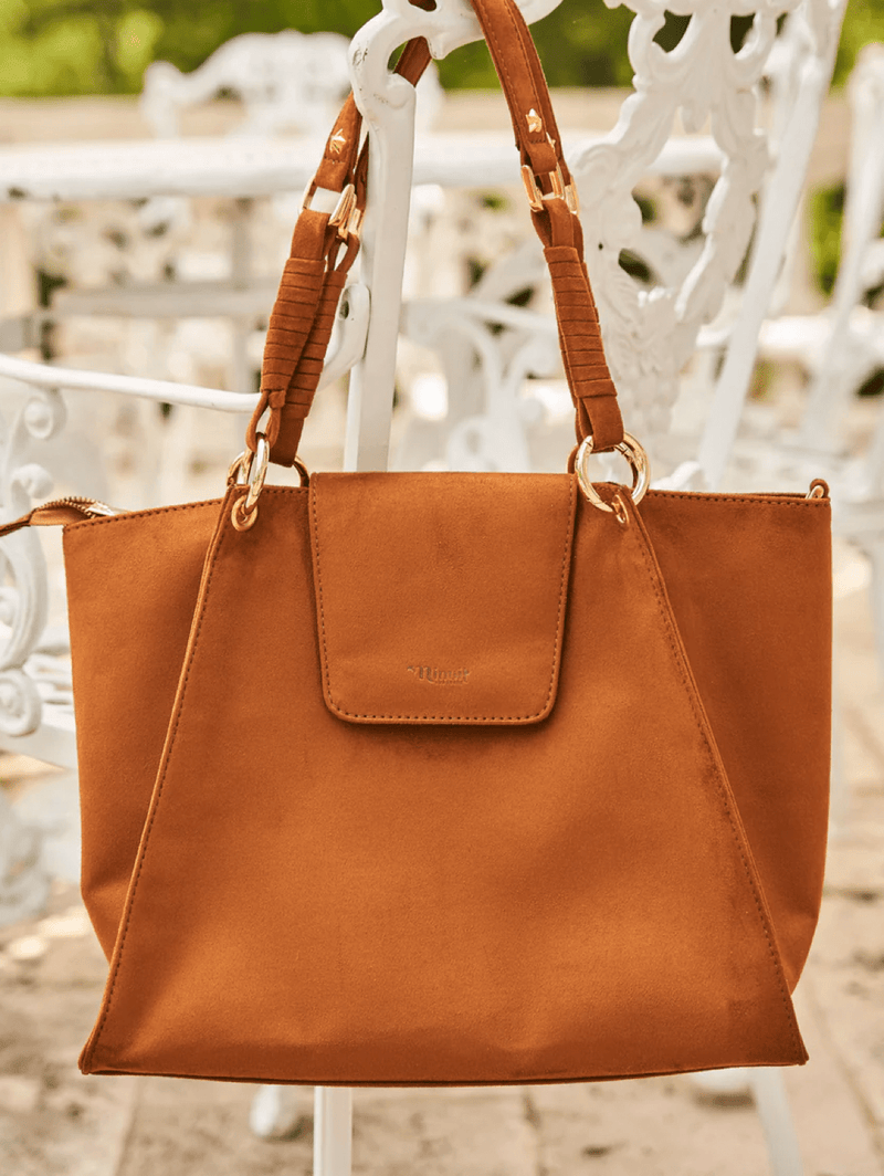 Minuit sur Terre Phoenix Women's Vegan Leather Bag | Hazelnut