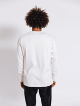 Immaculate Vegan - PLC Organic Cotton Unisex Long Sleeve T-Shirt | White