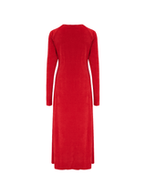 Immaculate Vegan - PLC Organic Vegan Velour Dress | Scarlet Red