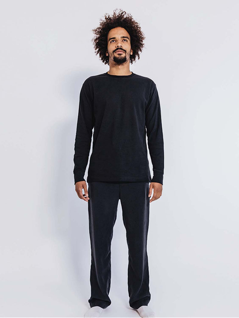 PLC Tencel Unisex Cargo Trousers | Jet Black