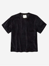 Immaculate Vegan - PLC Organic Unisex Velour Vegan T-Shirt | Jet Black XL / Jet Black