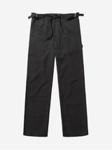 Immaculate Vegan - PLC Tencel Unisex Cargo Trousers | Jet Black XL / Jet Black