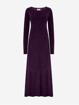 Immaculate Vegan - PLC Organic Vegan Velour Dress | Royal Purple XL / Royal Purple