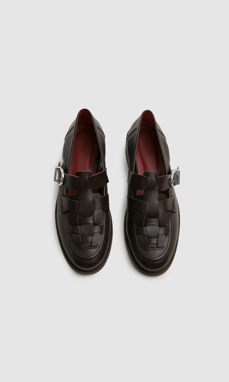 PREV DOROTHY LOAFER - CHERRY BROWNIE