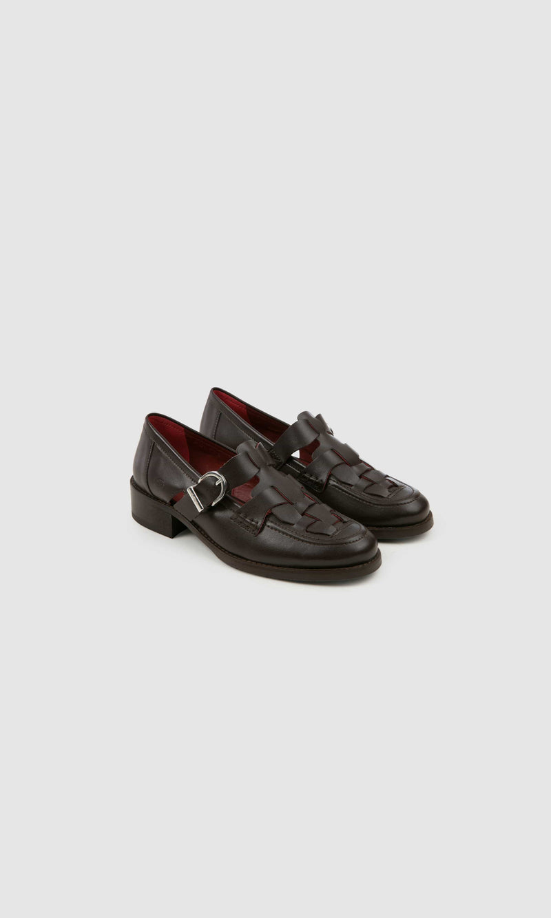 PREV DOROTHY LOAFER - CHERRY BROWNIE