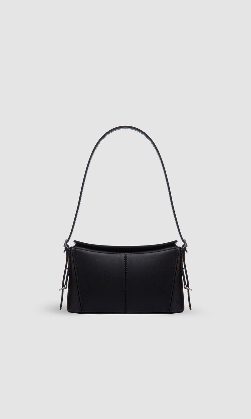 PREV Kiara Women's Apple Leather Vegan Mini Bag | Black