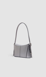 Immaculate Vegan - PREV Kiara Women's Apple Leather Vegan Mini Bag | Silver