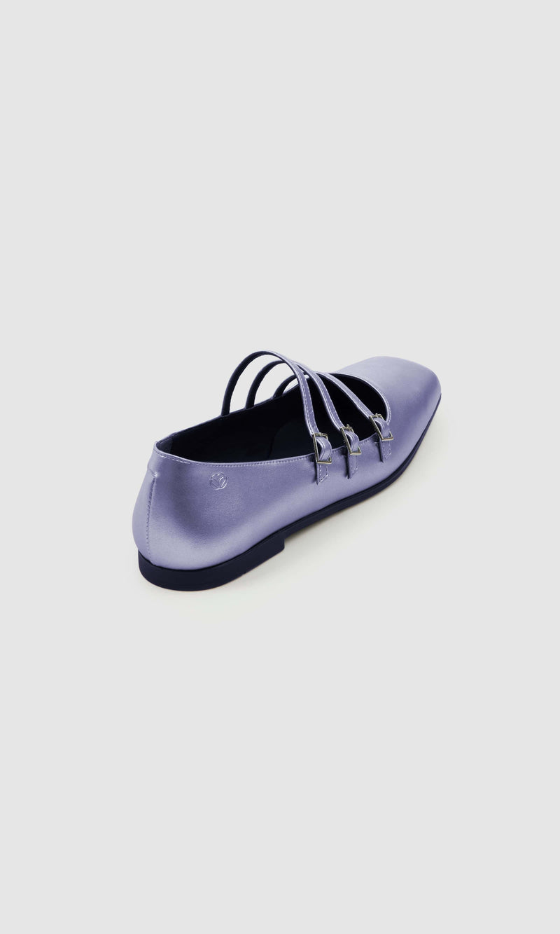 PREV Maria II Apple Leather Vegan Pumps | Lilac