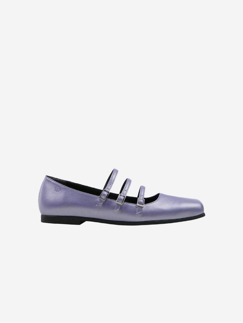 PREV Maria II Apple Leather Vegan Pumps | Lilac