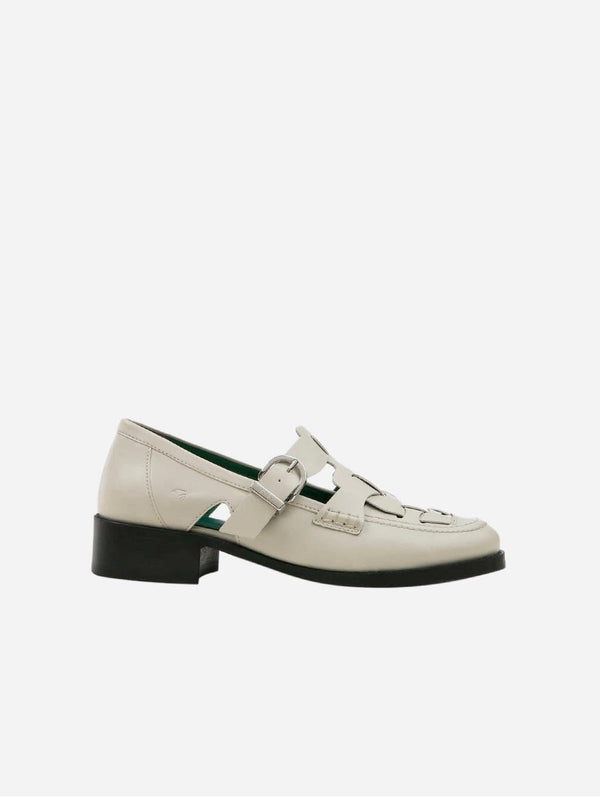 PREV Dorothy Apple Leather Vegan Shoes | Cream UK3 / EU36 / US5