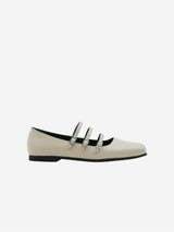 Immaculate Vegan - PREV Maria II Vegan Apple Leather Ballet Flats | Jade UK3 / EU36 / US5