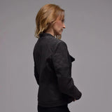 Immaculate Vegan - Eloquere Diva Vegan Suede Jacket | Black