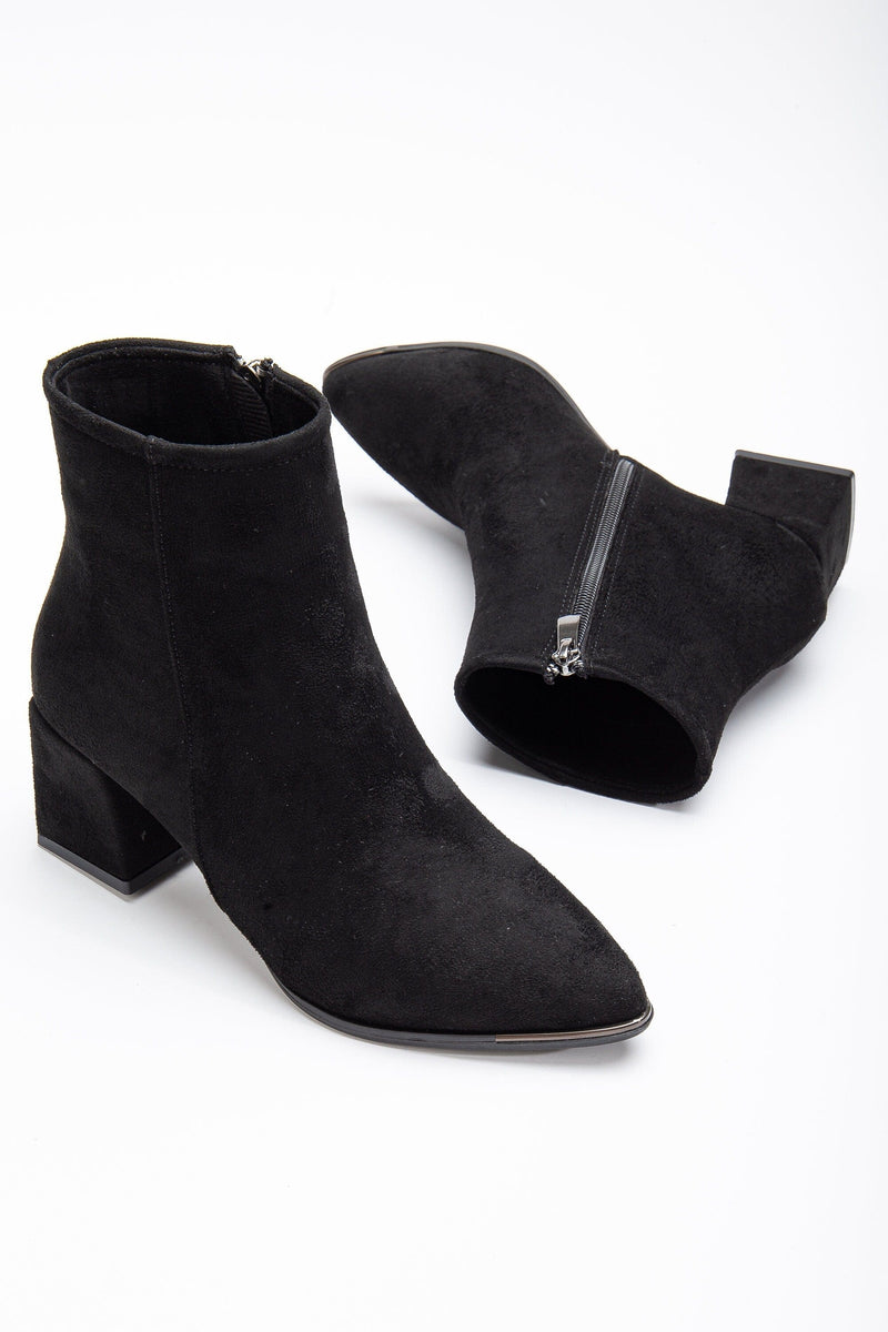 Prologue Shoes Anette - Black Suede Boots