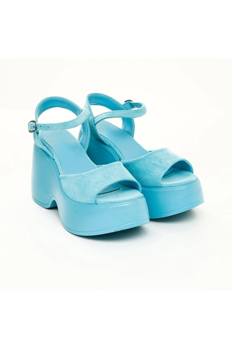 Prologue Shoes Barb Womens' Wedges | Baby Blue