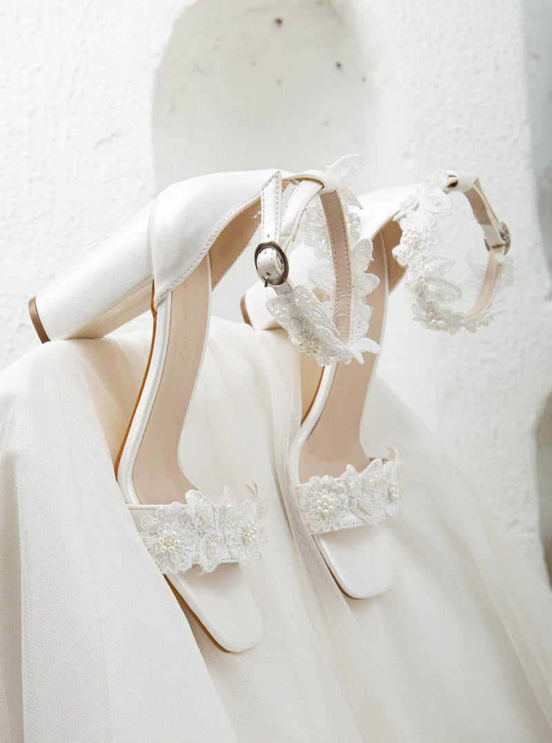 Prologue Shoes Dede - White Wedding Shoes