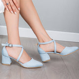 Immaculate Vegan - Prologue Shoes Dolly - Blue Wedding Shoes