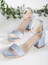 Immaculate Vegan - Prologue Shoes Iva - Light Blue Low Heel