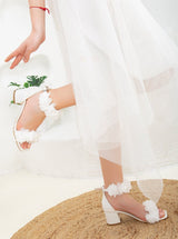 Prologue Shoes Kendra - White Wedding Shoes