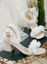 Immaculate Vegan - Prologue Shoes Kendra - White Wedding Shoes