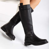 Immaculate Vegan - Prologue Shoes Maeve - Black Knee High Rain Boots