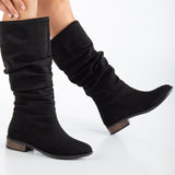 Immaculate Vegan - Prologue Shoes Maribel - Black Suede Boots