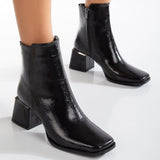 Immaculate Vegan - Prologue Shoes Odette - Black Patent Boots