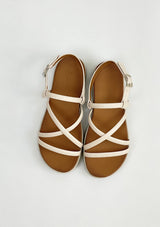 Prologue Shoes Raquel - Beige Strappy Beach Sandals