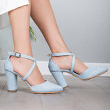 Immaculate Vegan - Prologue Shoes Sina - Baby Blue Wedding Shoes