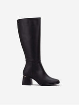 Immaculate Vegan - Prologue Shoes Anelise Vegan Leather Knee High Boots | Black UK3 / EU36 / US5.5 / Black