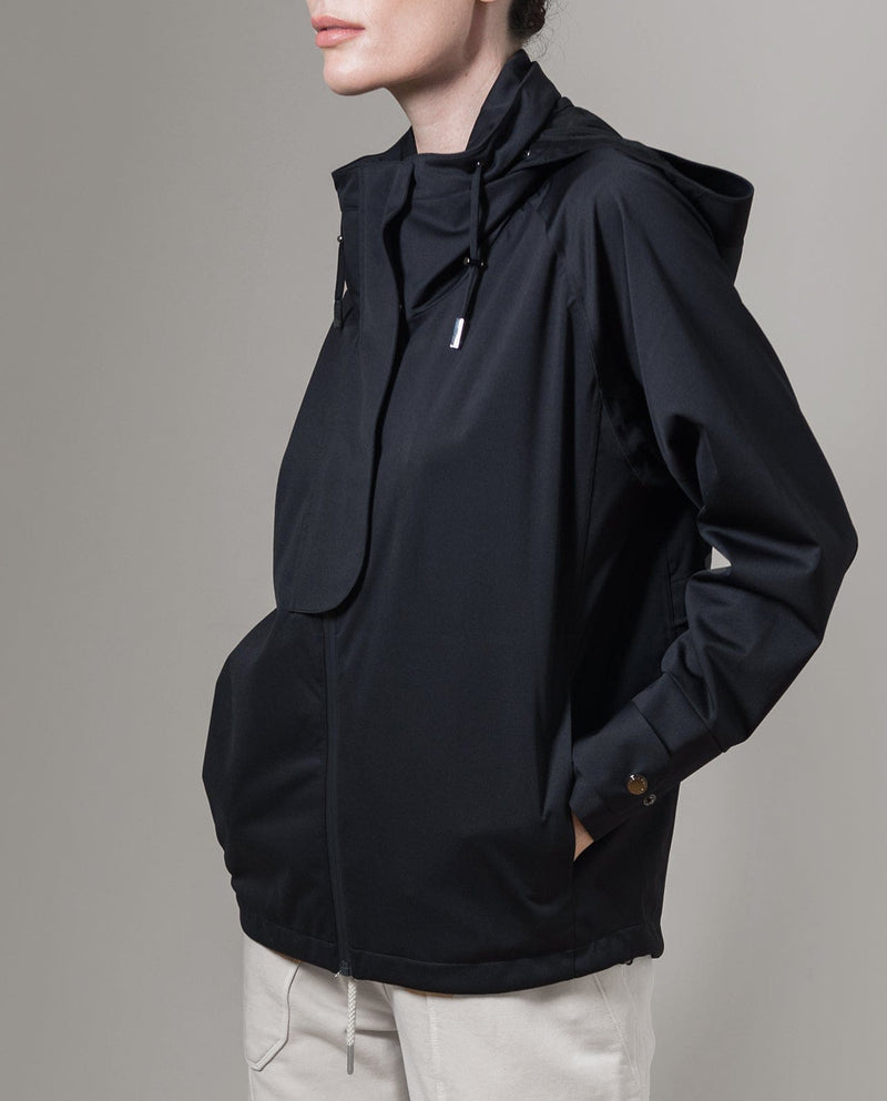 Protected Species Waterproof Rain Bomber Jacket | Multiple Colours Waterproof Rain Bomber Black / UK8 / EU36 / US4