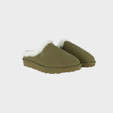 Immaculate Vegan - New Orchard Classic Unisex Vegan Faux Fur Lined Slippers | Multiple Colours UK5.5 / EU37 / US8 / Misty Sage