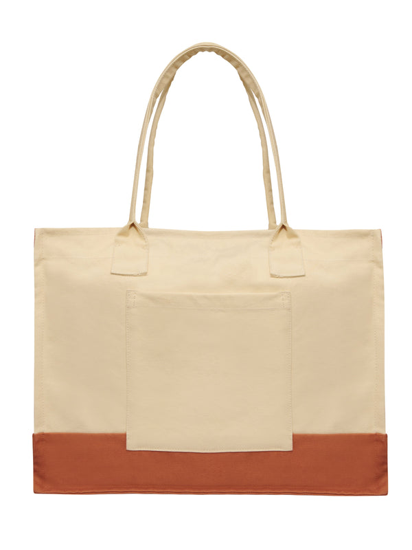 Ration.L R-ESPECT Cotton Canvas Tote Bag