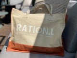 Immaculate Vegan - Ration.L R-ESPECT Cotton Canvas Tote Bag